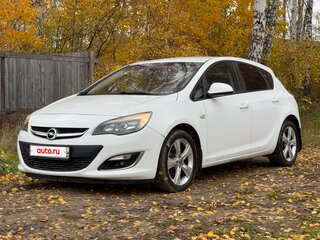 2012 Opel Astra J Рестайлинг, белый, 545000 рублей, вид 2