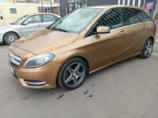 2012 Mercedes-Benz B-Класс 200 II (W246), золотистый, 1325000 рублей, вид 2