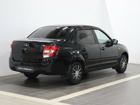 2017 Lada (ВАЗ) Granta I, чёрный, 299000 рублей, вид 3