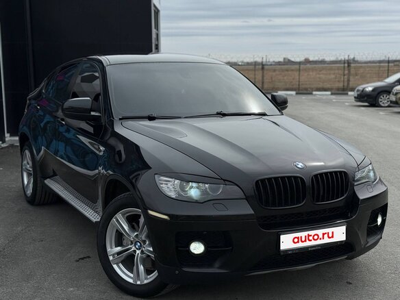 2008 BMW X6 35i 6-speed I (E71), чёрный - вид 4