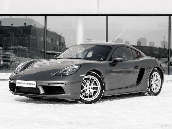 2020 Porsche Cayman III 718 (982), серый, 6600000 рублей - вид 8