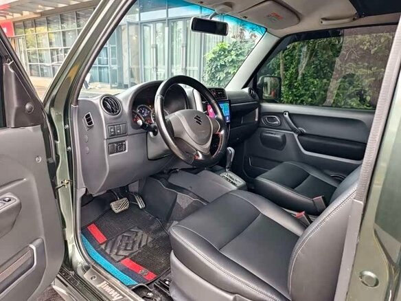 2015 Suzuki Jimny III Рестайлинг 2, зелёный, 1500000 рублей - вид 8