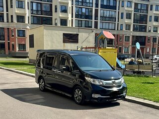2015 Honda Stepwgn Spada V, чёрный, 1820000 рублей, вид 4