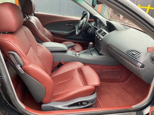 2004 BMW 6 серии 645i II (E63/E64), чёрный, 1800000 рублей - вид 16