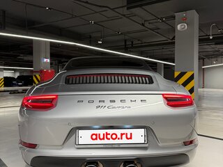 2016 Porsche 911 Carrera VII (991) Рестайлинг, серебристый, 7990000 рублей, вид 5