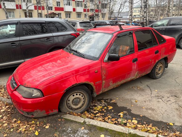2010 Daewoo Nexia I Рестайлинг, красный, 55000 рублей - вид 2
