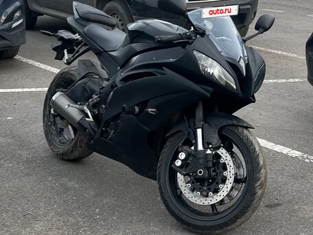 2008 Yamaha YZF-R6, чёрный, 600000 рублей, вид 1