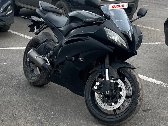 2008 Yamaha YZF-R6, чёрный, 600000 рублей