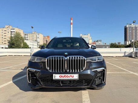 2019 BMW X7 30d I (G07), синий, 7790000 рублей, вид 3