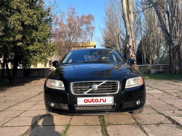 2007 Volvo S80 II, чёрный, 1000000 рублей