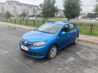 2016 Renault Sandero II, синий, 599999 рублей, вид 1