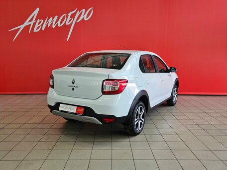 2022 Renault Logan Stepway II Рестайлинг, белый, 1025000 рублей, вид 5
