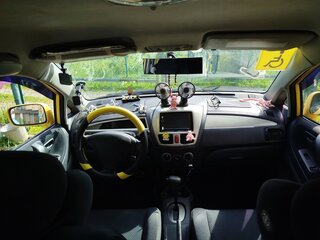 2003 Suzuki Aerio, жёлтый, 370000 рублей, вид 5