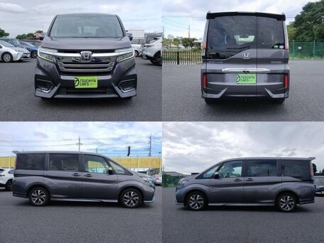 2019 Honda Stepwgn Spada V Рестайлинг, серый, 1760000 рублей, вид 3