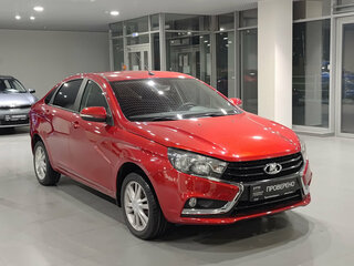 2016 Lada (ВАЗ) Vesta I, красный, 735000 рублей, вид 3