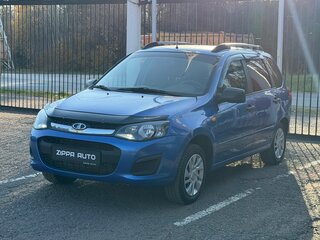 2017 Lada (ВАЗ) Kalina II, синий, 499000 рублей, вид 3