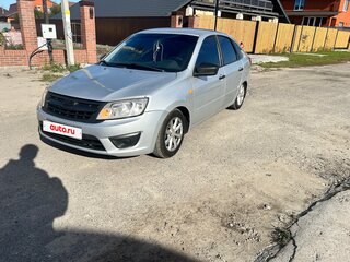 2015 Lada (ВАЗ) Granta I, серебристый, 420000 рублей, вид 1