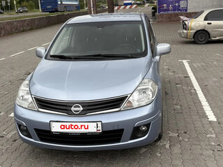 2012 Nissan Tiida I Рестайлинг, голубой, 810000 рублей, вид 2