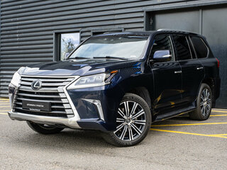 2020 Lexus LX 570 III Рестайлинг 2, синий, 7350000 рублей, вид 2
