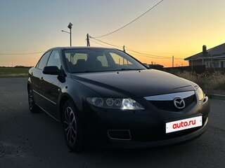 2007 Mazda 6 I (GG) Рестайлинг, чёрный, 530000 рублей, вид 4