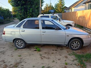2001 Lada (ВАЗ) 2110, серебристый, 105000 рублей, вид 2