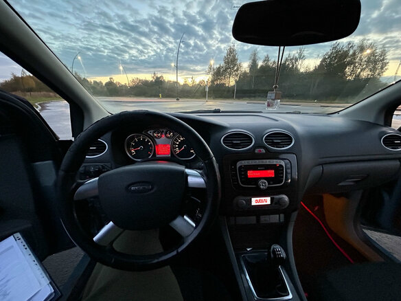 2008 Ford Focus II Рестайлинг, голубой, 390000 рублей - вид 13