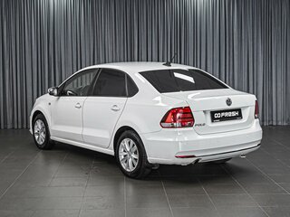 2018 Volkswagen Polo V Рестайлинг, белый, 1099000 рублей, вид 2