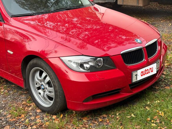 2005 BMW 3 серии 320i V (E90/E91/E92/E93), красный, 880000 рублей - вид 17