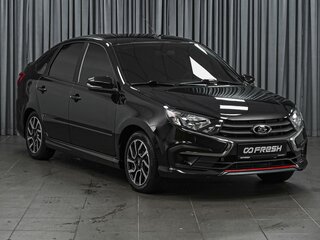 2024 Lada (ВАЗ) Granta Sportline I Рестайлинг, чёрный, 1130000 рублей, вид 1