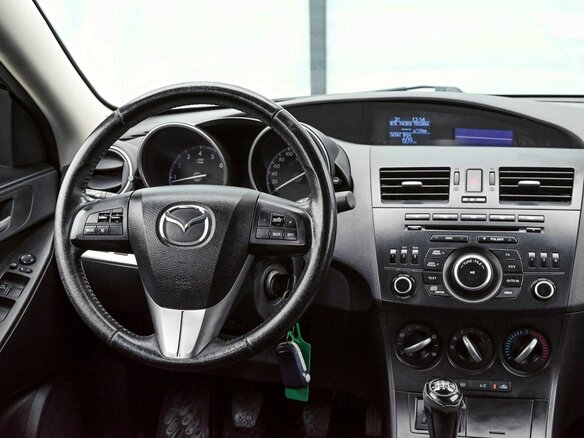 2012 Mazda 3 II (BL) Рестайлинг, чёрный, 906000 рублей - вид 19