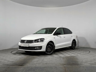 2019 Volkswagen Polo V Рестайлинг, белый, 1059000 рублей, вид 1