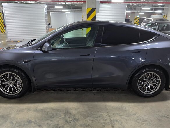 2021 Tesla Model Y Long Range Dual Motor I, серый - вид 12