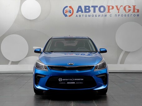 2017 Kia Rio IV, синий, 1213000 рублей, вид 3