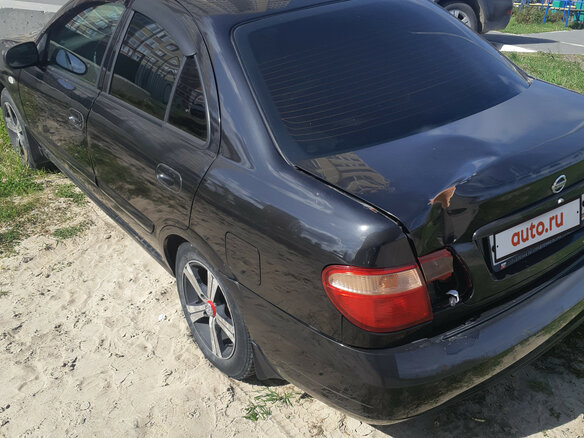 2005 Nissan Almera II (N16) Рестайлинг, чёрный, 160000 рублей - вид 2