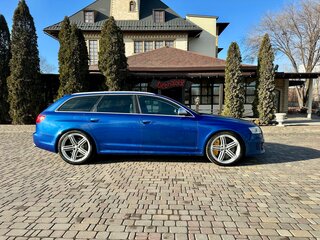 2008 Audi RS 6 II (C6), синий, 2500000 рублей, вид 3