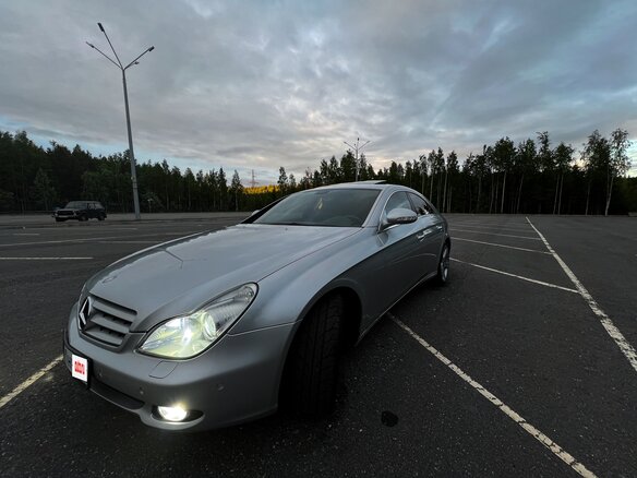 2006 Mercedes-Benz CLS 350 I (C219), серебристый