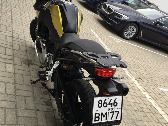 2019 BMW F 750 GS, золотистый - вид 3