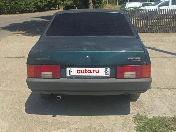 2003 Lada (ВАЗ) 21099, зелёный, 130000 рублей - вид 1