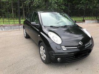 2006 Nissan Micra III (K12), чёрный, 340000 рублей, вид 2