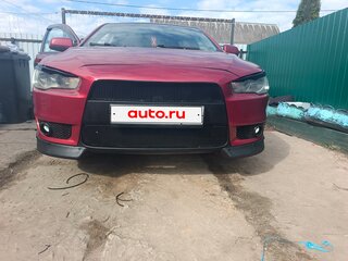 2008 Mitsubishi Lancer X, красный, 650000 рублей, вид 3
