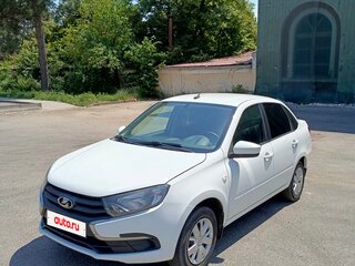 2019 Lada (ВАЗ) Granta I Рестайлинг, белый, 800000 рублей, вид 2
