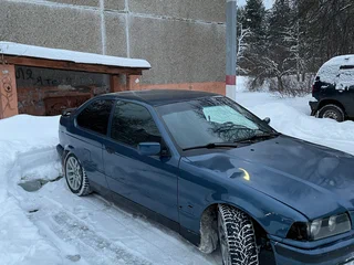 1996 BMW 3 серии Compact 316i III (E36), синий, 228000 рублей, вид 3