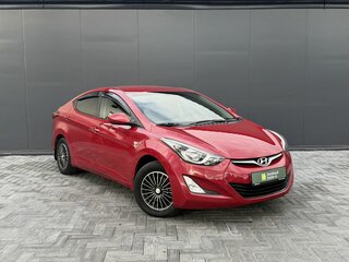 2015 Hyundai Elantra V (MD) Рестайлинг, красный, 1295000 рублей, вид 5