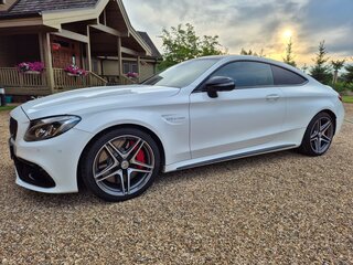 2018 Mercedes-Benz C-Класс AMG 63 AMG S IV (W205), белый, 6600000 рублей, вид 2