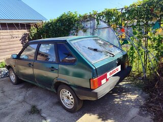 2003 Lada (ВАЗ) 2109, зелёный, 75000 рублей, вид 2