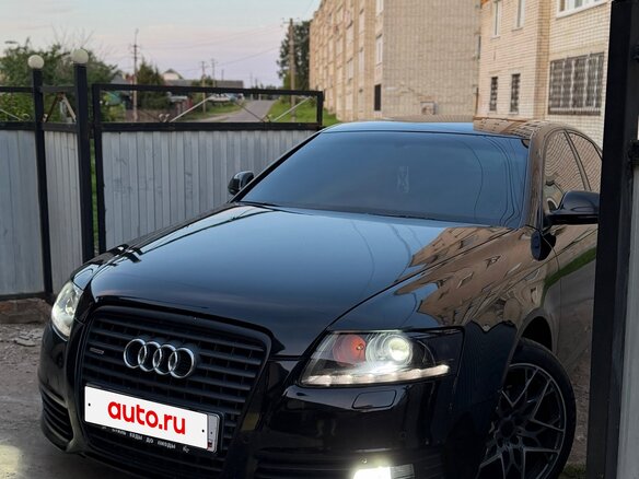 2010 Audi A6 III (C6) Рестайлинг, чёрный - вид 5