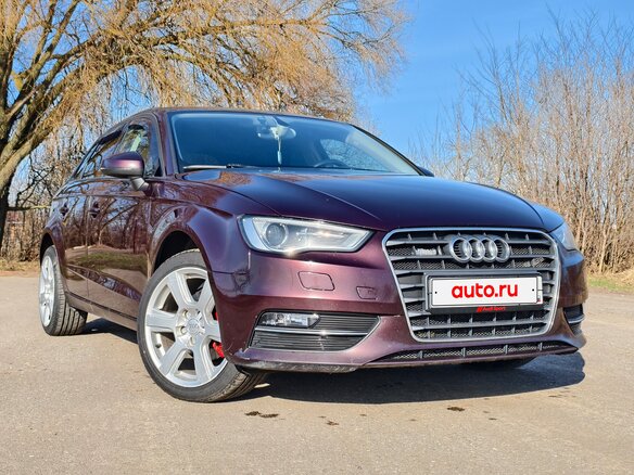 2015 Audi A3 III (8V), пурпурный, 1100000 рублей
