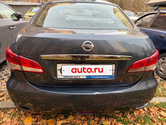 2014 Nissan Almera III (G15), серый, 490000 рублей - вид 5