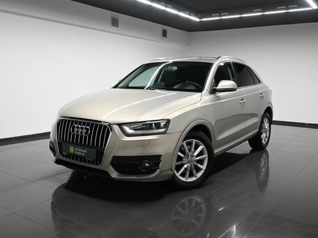 2014 Audi Q3 I (8U), бежевый, 1535000 рублей, вид 1