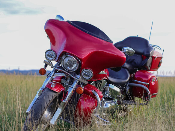 2004 Honda VTX 1300, красный, 800000 рублей